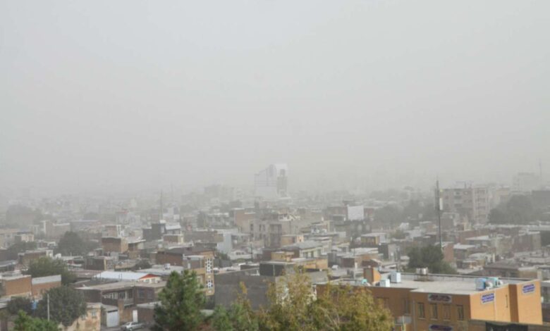 هوای ۴ شهر کرمانشاه در وضعیت خطرناک قرار گرفت