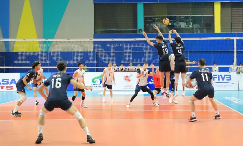 والیبال زیر ۱۹ سال کاوا| پیروزی ایران مقابل ازبکستان