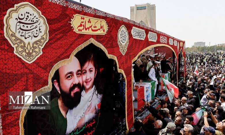 واکنش روزنامه‌ها به مراسم تشییع پیکر شهدای جنگ تحمیلی رژیم صهیونیستی