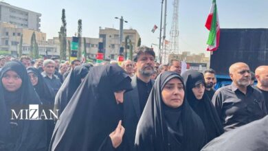 وزیر راه: حضور مردم در آیین تشییع شهدای اقتدار ملی بیانگر عشق به انقلاب اسلامی است