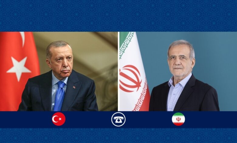 پزشکیان در گفت‌وگو با ارد‌وغان: ایران برای توسعه پیوند‌های همه‌جانبه با کشور‌های اسلامی آمادگی کامل دارد