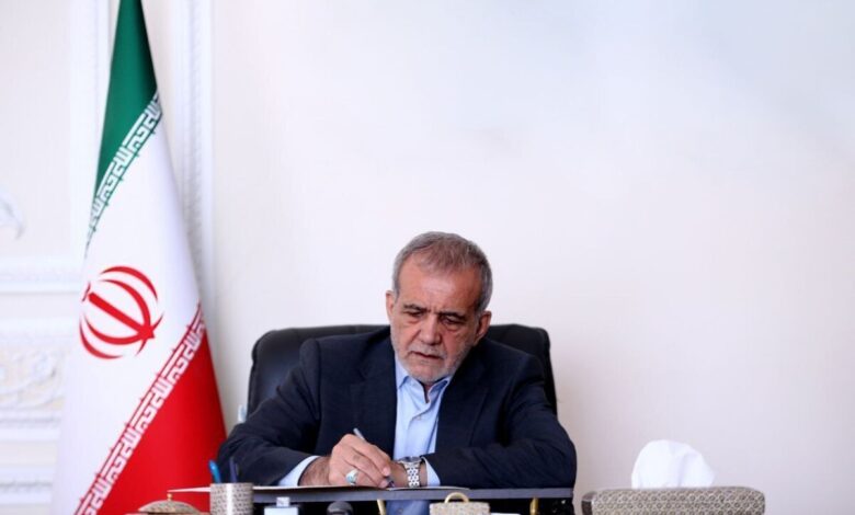 پیام تبریک پزشکیان به مناسبت افتخارآفرینی کاروان ورزش کارگری در مسابقات جهانی یونان