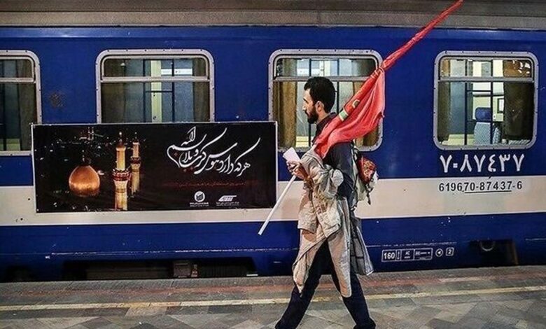 آغاز پیش‌فروش بلیت قطار‌های ویژه اربعین از ۲۴ تیرماه