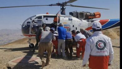 آخرین آمار مصدومان آتش سوزی آبیدر از زبان فرماندار سنندج