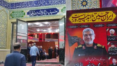 آیین بزرگداشت سردار شهید نصیرباغبان مسوول اطلاعات سپاه قدس در دزفول برگزار شد