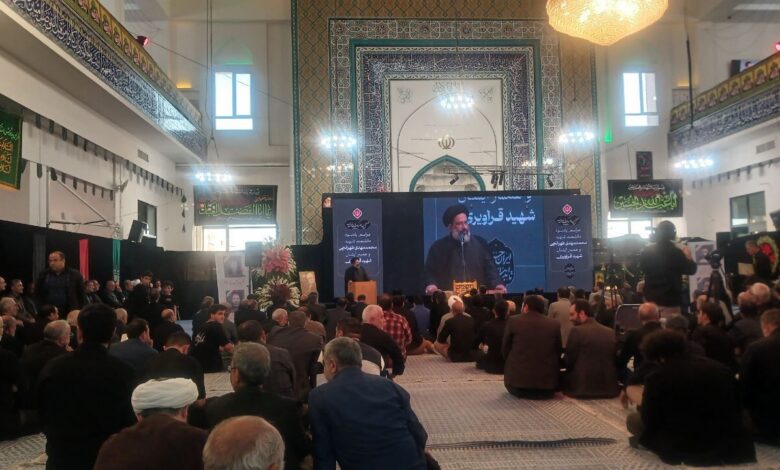 آیین یادبود شهید طهرانچی و همسرش در شهرک شهید محلاتی برگزار شد