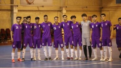 اعلام اسامی دعوت شدگان گروه نخست تیم ملی فوتسال جوانان ایران