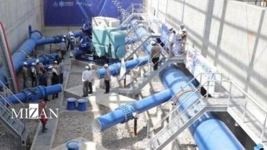 انتقال آب دریا به پالایشگاه اصفهان عملیاتی شد/ تأمین ماهانه ۷۰۰ هزار مترمکعب