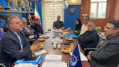 بازدید رییس هیئت مدیره گروه صنایع پتروشیمی خلیج‌فارس از باشگاه استقلال