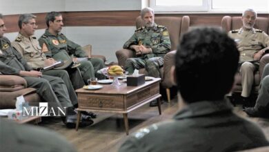 بازدید فرمانده کل ارتش از پایگاه هوایی شهید لشگری