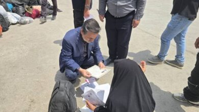 بازدید معاون استاندار گلستان از روند طرد اتباع غیرمجاز