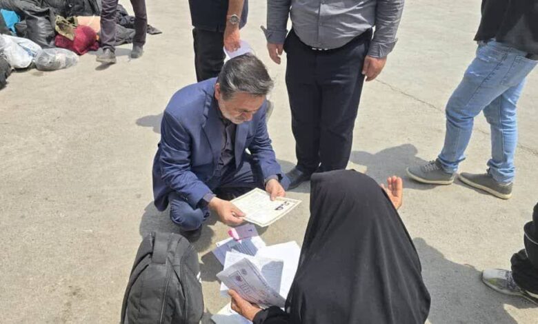 بازدید معاون استاندار گلستان از روند طرد اتباع غیرمجاز