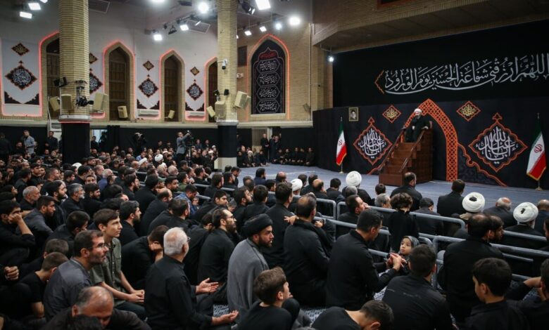 برگزاری اولین شب مراسم عزاداری سید و سالار شهیدان (ع) در حسینیه امام خمینی (ره)