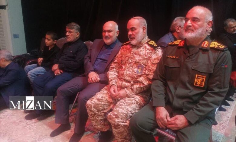 برگزاری مراسم گرامیداشت فرماندهان شهید تجاوز ۱۲ روزه رژیم صهیونسیتی