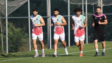 تمرین پرفشار تراکتور در اردوی ترکیه برگزار شد