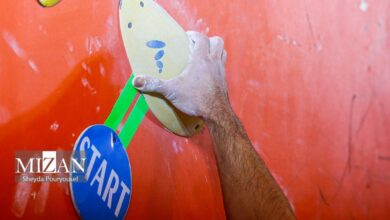 ستاره سنگ‌نوردی ایران از رسیدن به سکو بازماند