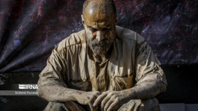 سوگواره‌ای در گِل؛ آیین باشکوه روز عاشورا در خرم‌آباد