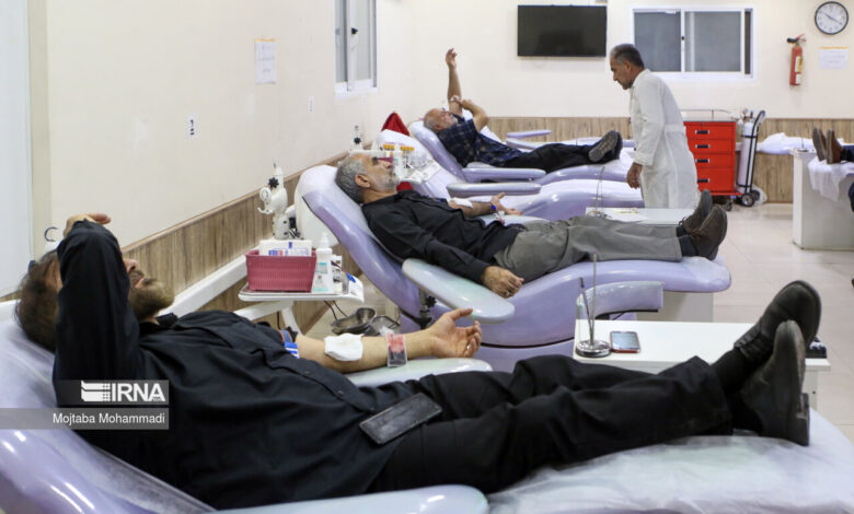 شور همدلی با اهدای خون در پویش «مهر حسینی برای ایران»