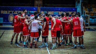 شکست نزدیک تیم ملی بسکتبال ایران مقابل مصر در نخستین دیدار جام دوستانه بیروت