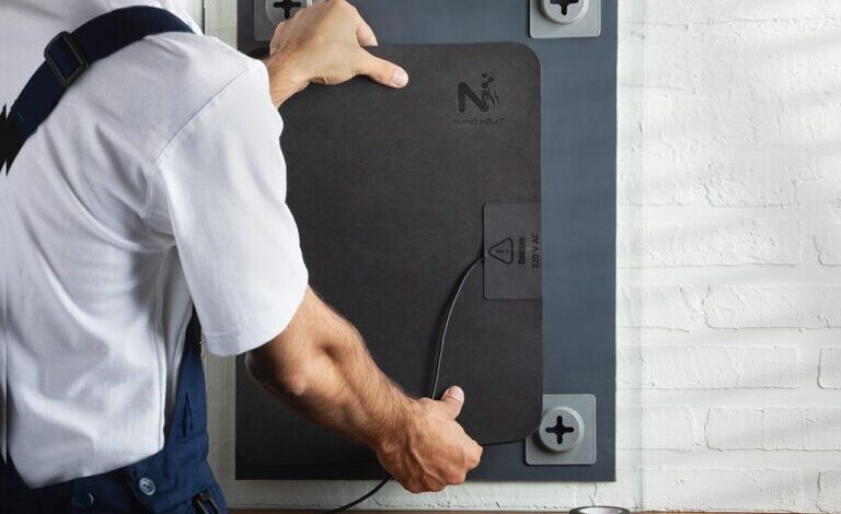 طراحی ورق گرم‌کن ضدبخار آینه با استفاده از خمیر رسانای نانویی