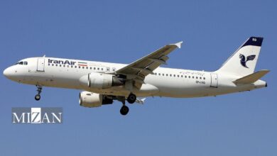 عبور ۵۰۰ پرواز از آسمان ایران در روز گذشته