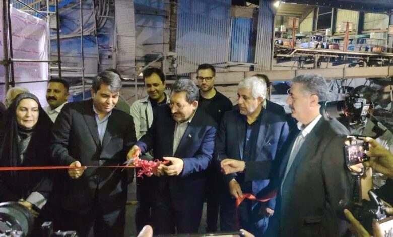 فیلم| افتتاح کارخانه تولید مس و روی جیرفت با حضور وزیر صمت