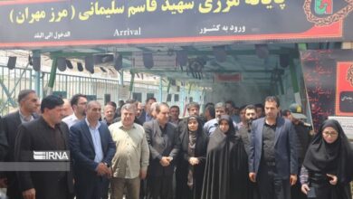 فیلم | بازدید وزیر راه و شهرسازی از پایانه مرزی مهران