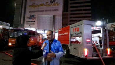 فیلم | جزئیات آتش‌سوزی بازار بزرگ هرمزگان