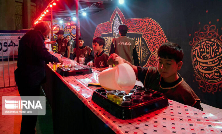 فیلم | عزاداری شب تاسوعای حسینی در کازرون فارس