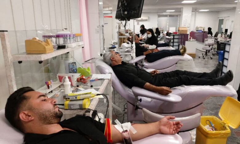 مراجعه بیش از ۲۶۰۰ سوگوار حسینی به مراکز اهدای خون اصفهان