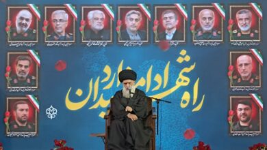 مراسم بزرگداشت شهدای اقتدار ایران در آستان مقدس حضرت عبدالعظیم حسنی(ع) برگزار شد+فیلم