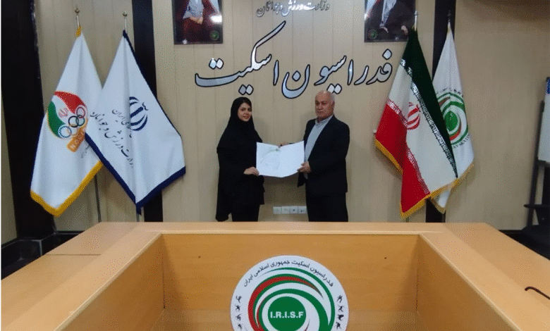 مربی تیم ملی اسکیت هنری زنان معرفی شد