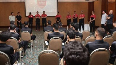 معارفه وحید هاشمیان در جمع پرسپولیسی‌ها