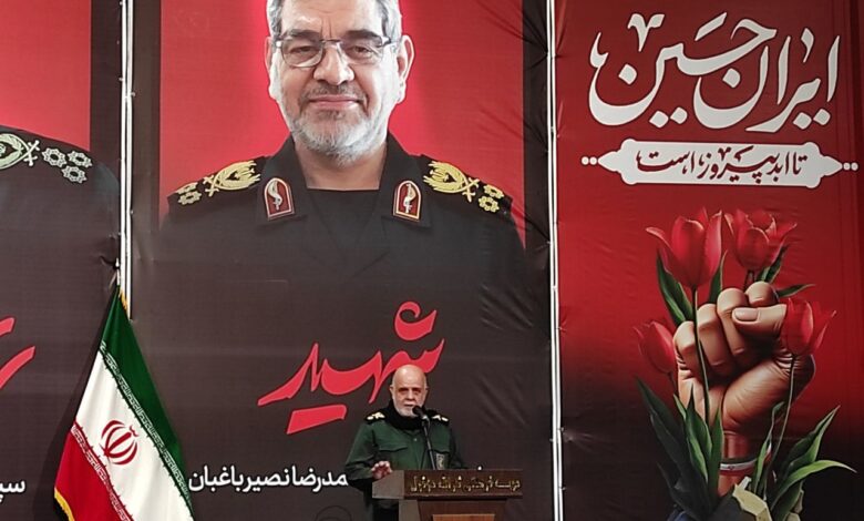 معاون سپاه قدس: سرلشکر شهید نصیرباغبان دانشمند برجسته اطلاعاتی کشور بود