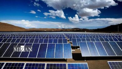 هدف‌گذاری تولید ماهانه هزار مگاوات برق خورشیدی