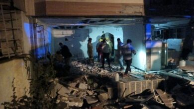 هشت نفر در انفجار یک واحد مسکونی در رضوانشهر مصدوم شدند+فیلم