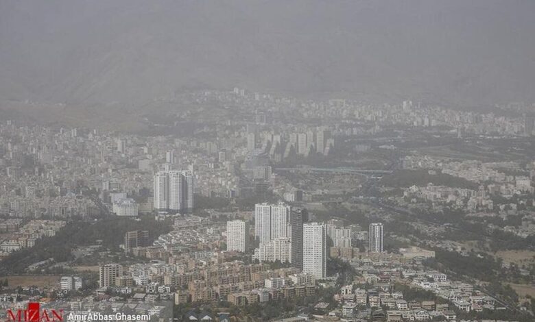 گرد و غبار تهران به دلیل خشکسالی و توسعه کانون ریزگردها است/ افزایش دو درجهای میانگین دمای هوا نسبت به بلندمدت در تابستان امسال