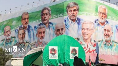 آیین بزرگداشت شهدای اقتدار ایران در مصلای امام خمینی (ره) برگزار شد