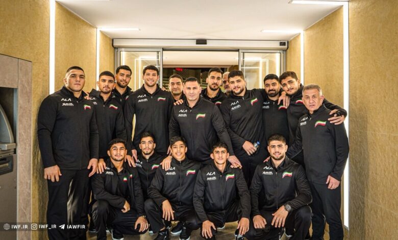 اعزام تیم ملی کشتی آزاد جوانان به مسابقات جهانی بلغارستان