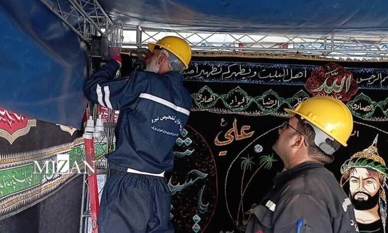 اعزام ۴۹۲ گروه عملیاتی برای تامین برق راهپیمایی اربعین