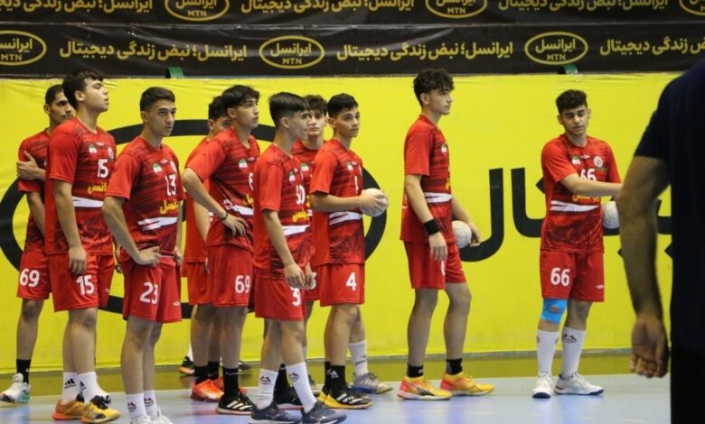 اعلام برنامه بازی‌های ایران در مسابقات هندبال زیر ۱۷ سال آسیا
