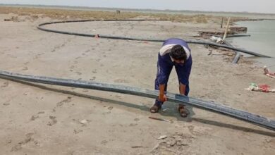 انهدام سه‌هزار متری خطوط لوله انتقال سوخت قاچاق در سواحل میناب هرمزگان