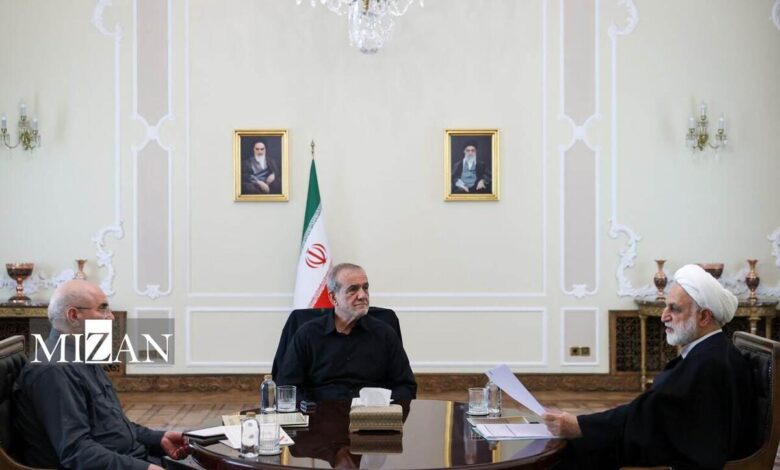 برگزاری جلسه سران قوا به میزبانی رئیس‌جمهور