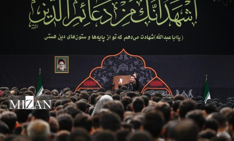 برگزاری مراسم عزاداری هیئت‌های دانشجویی در حسینیه امام خمینی (ره)