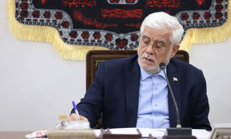 تبریک معاون اول رئیس‌جمهور به علی لاریجانی