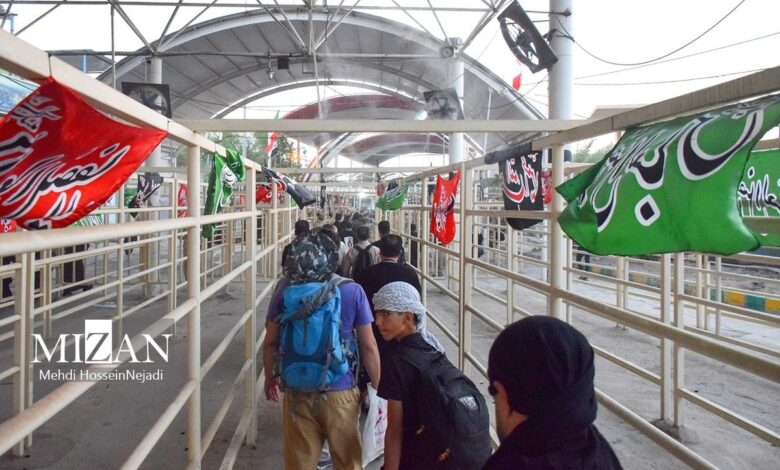 تردد بیش از یک میلیون و ۴۳۰ هزار زائر حسینی از مرزهای ششگانه اربعینی کشور