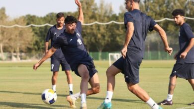 تیم ملی فوتبال امید به مصاف فجر‌شهیدسپاسی رفت