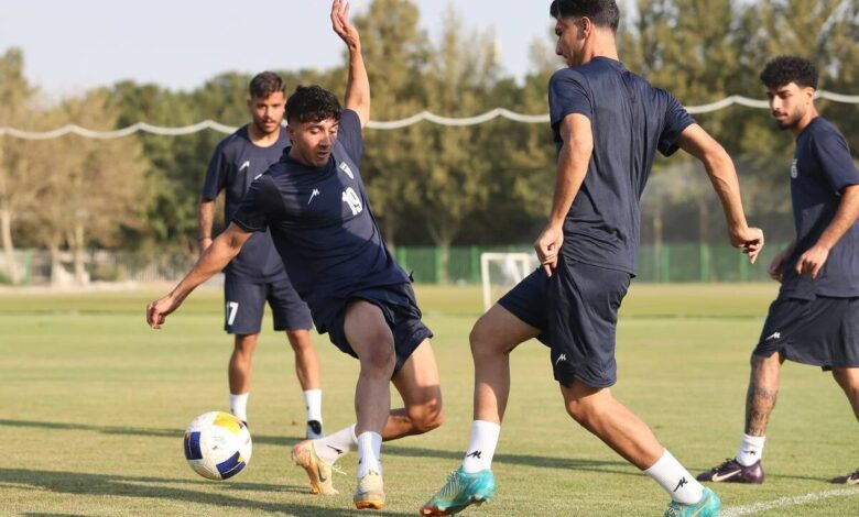 تیم ملی فوتبال امید به مصاف فجر‌شهیدسپاسی رفت