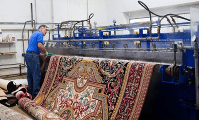 حفظ منابع آب در صنعت قالیشویی مکانیزه