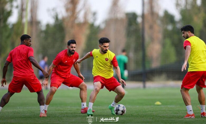 در تمرین امروز پرسپولیس چه گذشت؟